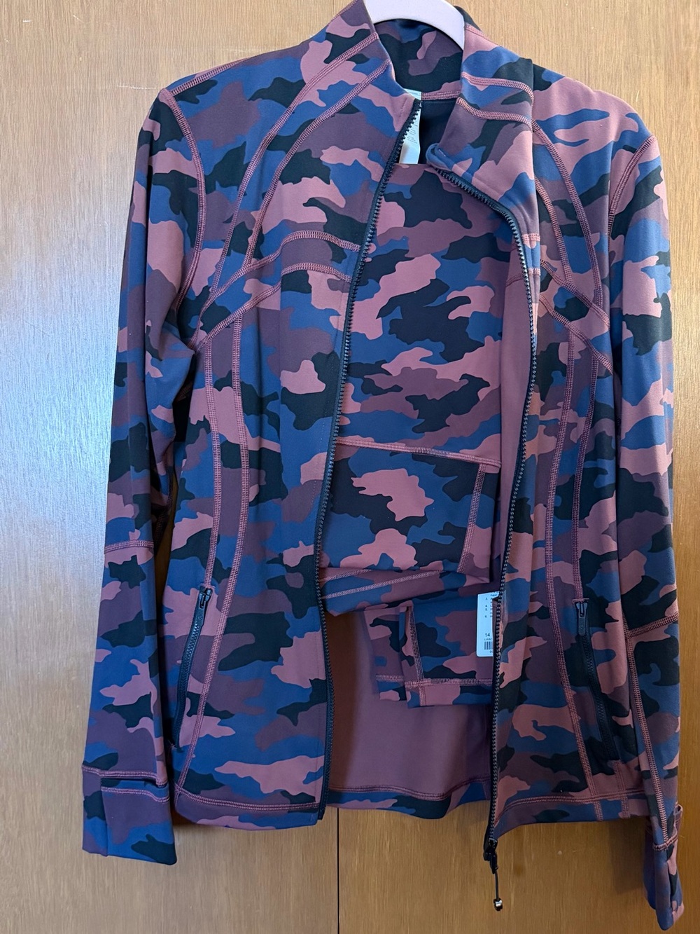 Lululemon Camo Set – Align Jacket + Wunder Train HR Tight 25”